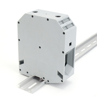 Bloc de bornes haute intensité UKH 240, connexion par vis 240 mm², montage sur rail DIN, connecteur de distribution d'alimentation robuste