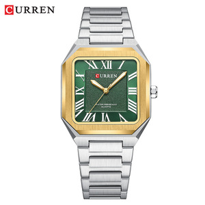 Montre à quartz carrée de luxe pour homme 8482, en alliage, étanche, avec aiguilles lumineuses, style affaires et mode - Product Image 5