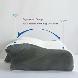 Bantal Leher Ergonomis Busa Memori Kupu-kupu Ultra-Nyaman Grosir, Penyangga Leher, Hipoalergenik, Tekstil Rumah Terlaris - Product Image 3