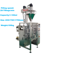Offre Spéciale 1-1000g farine détergent poudre de café instantané machine d'emballage verticale poudre remplissage sachet scellage emballage machine