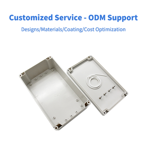 IP65 kết nối không thấm nước nhựa bao vây hộp nối tùy chỉnh ngoài trời năng lượng điện trường hợp hộp đồng hồ - Product Image 3