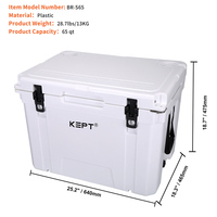 Glacière isotherme rotomoulée Igloo 65qt, étanche et incassable, pour le sport en plein air et le stockage alimentaire