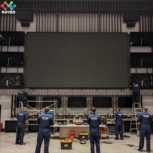 Pantalla LED Raybo P1.56 para Interiores, Video Wall HD con Píxeles Pequeños, Pantalla LED de 3840Hz para Restaurantes con Temática Deportiva Estadounidense - Product Image 2