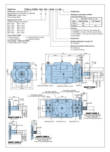 ปั๊มใบพัด China T7dd รุ่น T7DDS/T7EE ซีรีส์ T7dd-b24-b24 ปั๊มใบพัดสำหรับขาย ปั๊มน้ำมันไฮดรอลิก - Product Image 3