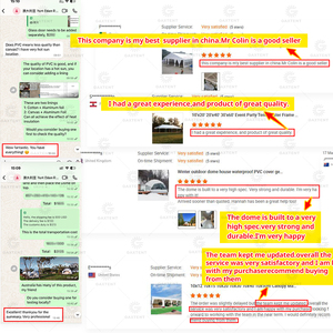 Mạnh Mẽ Bền Nhôm Tùy Chỉnh Một Khung Lều Nhà Thờ Trắng Lều Cho Các Sự Kiện - Product Image 6