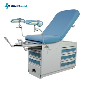 진단용 산과 의자 및 의사 검진대 ISO 인증 수동 작동 금속 구조 병원용 - Product Image 2