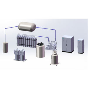 Machine à hélium la plus vendue, système de liquéfaction et de récupération d'hélium LHe 10 mK pour les tests de résistivité - Product Image 1