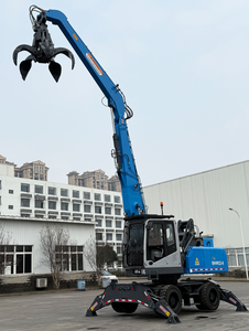 Machine de manutention hydraulique de 22 tonnes BHW22-8 sur chenilles pour le recyclage des déchets et des matériaux usagés - Product Image 4