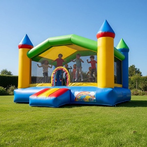 Lâu Đài nhảy bơm hơi thương mại 4m x 4M | nhà máy <span class=keywords><strong>Bouncer</strong></span> trẻ em trực tiếp cho giải trí trong nhà ngoài trời - Product Image 2