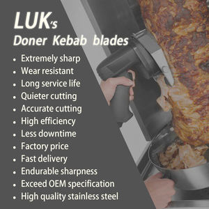 Lama per Coltello da Shawarma e Doner Kebab <span class=keywords><strong>Ceylan</strong></span> Dost Easycut per Uso Alimentare per Macchina Kebab Tandir Jet 120 - Product Image 5