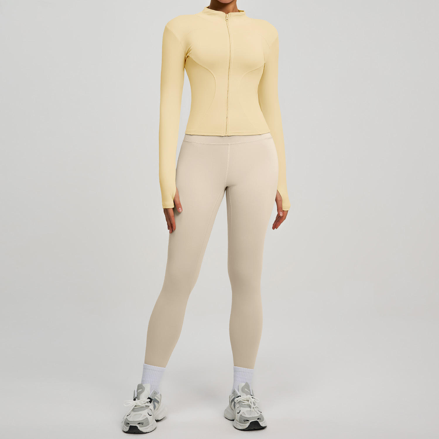 Jaune soleil + blanc ivoire