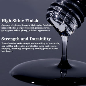 KODIES-Gel pour ongles, fabricant de marques privées, en bouteille, liquide transparent, pour manucure et construction - Product Image 3