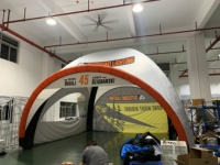 Tente gonflable portable avec logo personnalisé, dôme gonflable, auvent, gazebo, tentes pliantes pour salons professionnels, événements, fêtes, publicité