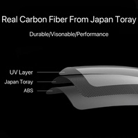 Fibre de carbone de qualité supérieure pour housse de volant en cuir, logo personnalisé, design sportif et luxueux pour Chery Tiggo 7 Pro/TIGGO 8 Plus