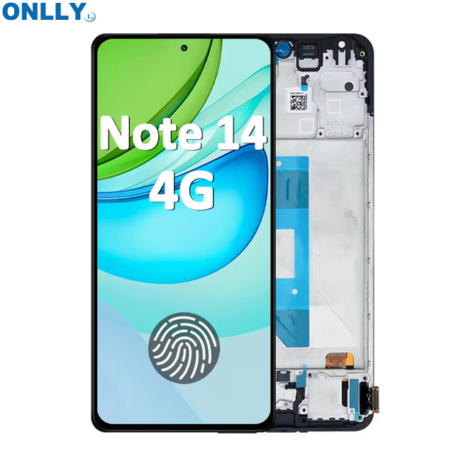 OLED Mobile Phone Display for Xiaomi Redmi Note 14 4G 5G Touchscreen Panel Screen Replacement