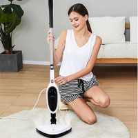 Nettoyeur vapeur portable Purolf 12 en 1 avec nettoyeur vapeur portable amovible pour les sols en carrelage et en bois dur