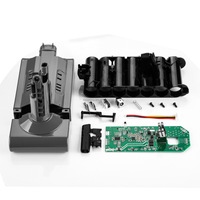 Batterie compatible avec Dyson V7, kit de coque de batterie et panneau de protection PCB, pièce de rechange pour aspirateur robot, non originale