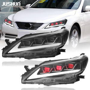 Faro a LED JUSHUN potenziato per Toyota MARK X Reiz 2010-2013 con indicatore di direzione dinamico - Vendita all'ingrosso diretta dalla fabbrica - Product Image 1