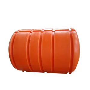 Manguera de plástico HDPE para dragado, plástico, Color naranja