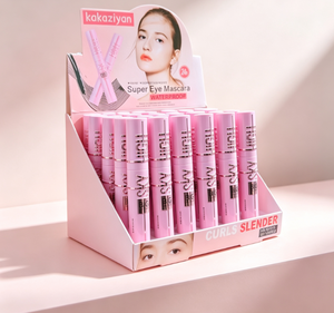 4D Mascara Curly Grueso Alargar <span class=keywords><strong>Pestañas</strong></span> Impermeable Profesional Mascara Cepillos Duradero Halo Dye 24h Black Mascara Faciales - Product Image 3