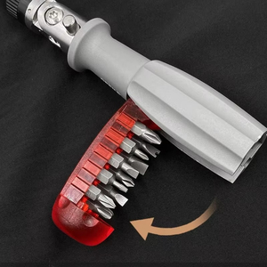 10-In-1 Ratchet <b>Screwdriver</b> Multi-Functional Cross <b>Screwdriver</b> for Repairing Automobiles With Multiple <b>Angles</b> Available - Product Image 3