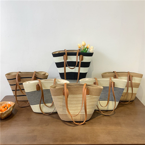 Bolso de Hombro Tejido de Moda para Mujer, Bolso de Mano, Bolso Cruzado de Playa para Mujer - Product Image 1