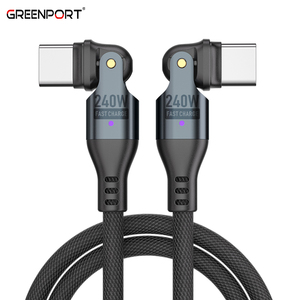 48V/5A Fast Charging Type-C <strong>Cable</strong> | Pd 240w USB C to Type C Phone <strong>Laptop</strong> Quick <strong>Charger</strong> <strong>Cable</strong> 180 Bending - Product Image 1