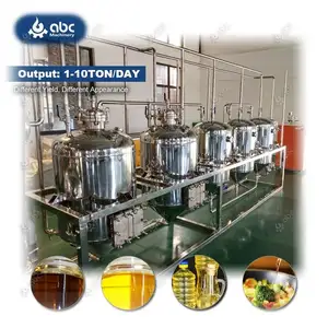 Petite machine d'extraction d'huile de noix de coco industrielle de graines de coton comestibles industrielles hautement raffinées pour la fabrication de graines de coton de traitement