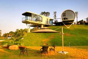 Fabricante de Casas Cápsula Ecológicas de Acero Personalizadas, con Energía Solar, Cabaña de Granja, Casa de Abuela, Villa Vacacional, Montaña, <span class=keywords><strong>Bosque</strong></span> - Product Image 6