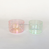Ensemble de bols chantants en cristal de quartz en gros, haute qualité, thérapie sonore, bol de pleine conscience, instrument de guérison sonore, méditation