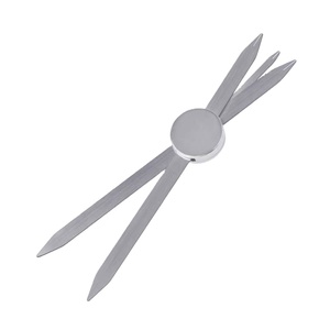 Calibrador de Cejas de Acero Inoxidable con Proporción Áurea, Herramienta de Mapeo de Cejas para Artistas de Microblading PMU, Uso Profesional en Salones de Belleza - Product Image 1