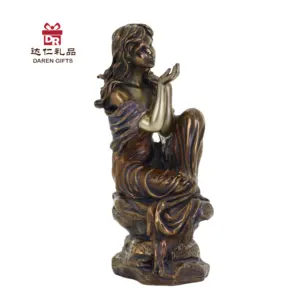 تمثال من مادة الراتنج المصنوعة يدويًا من مادة البوليريزين مُصنّع حسب الطلب للبيع بالجملة