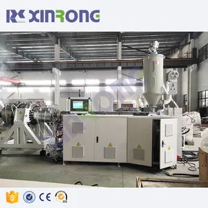 Tuyau de HDPE de Xinrong 200 ~ 500mm faisant la chaîne de production en plastique de tube d'extrudeuse de machine