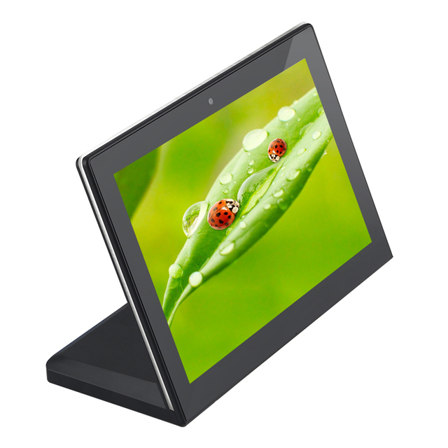 Factory Supply Desktop 10 Inch L Shape RK3128 Wifi Android 7.1 Touch Tablet Commercial Digital Signage With Cheap Price