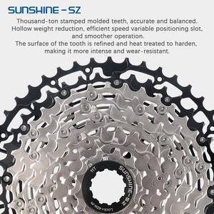 <span class=keywords><strong>Cassette</strong></span> SUNSHINE para Bicicleta de Montaña, 9, <span class=keywords><strong>10</strong></span>, 11, 12 Velocidades, Piñón Libre Extra Ligero 40, 42, <span class=keywords><strong>45</strong></span>, 46T, 48T, 50T, 52T para Shimano HG - Product Image 6