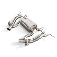 Ss304 Section d'échappement arrière avec valve, échappement Cat-back pour BMW M2 M2C G87 3.0T 2019-2023, échappement Cat-back avec valve, échappement en gros
