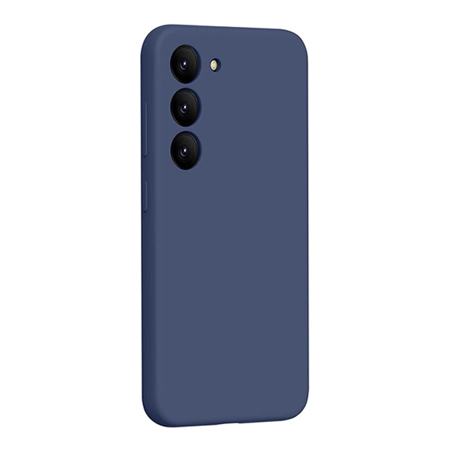 2023 New Arrival  Real Liquid Silicon Case for samsung S23 Series with Anti Scratch Microfiber Lining in Popular Colors