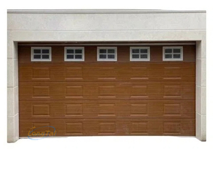 <span class=keywords><strong>Porte</strong></span> <span class=keywords><strong>de</strong></span> <span class=keywords><strong>garage</strong></span> en aluminium anti-décapage LONG TAI avec placage en bois massif intégré, longue durée <span class=keywords><strong>de</strong></span> vie, pour villa extérieure - Product Image 2