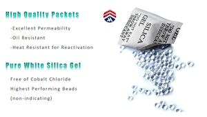Terlaris disesuaikan silika Gel granule 1-3mm 2-4mm ramah lingkungan Silica Gel Canister Desiccant Bags - Product Image 4