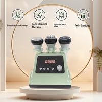 Mini-appareil de physiothérapie électrique domestique pour le drainage des méridiens, avec fonctions de raclage, ventouses à pression négative et aspiration acide, pour la santé