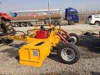 Niveleur laser agricole à haute efficacité, système de nivellement des terres monté sur tracteur, moteur GPS haute précision pour l'agriculture de précision