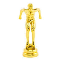 GZ24 Swimmer Diver Statue Plastic Trophy Part Manufacturing ABS Crafts Golden Personalized Toppers