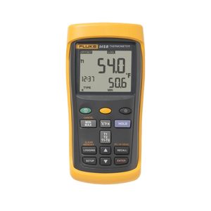 เครื่องวัดอุณหภูมิแบบดิจิตอล Fluke 542B แบบสองช่องสัญญาณ พร้อมบันทึกผ่าน USB 60Hz ป้องกันสัญญาณรบกวน - Product Image 1