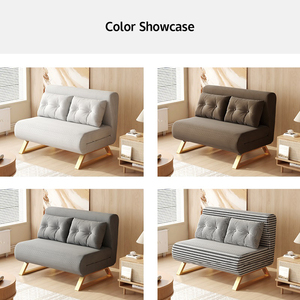 Canapé-<span class=keywords><strong>lit</strong></span> pliable, assis et couché, double usage, style nordique, multifonctionnel, <span class=keywords><strong>lit</strong></span> rétractable, petit appartement, salon, canapé-<span class=keywords><strong>lit</strong></span> - Product Image 6