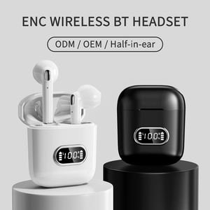 J15 Enc <span class=keywords><strong>Headset</strong></span> Bt nirkabel, <span class=keywords><strong>Headset</strong></span> nirkabel Bt tampilan Led, mendengarkan musik, Odm, tingkat hidup Oem, <span class=keywords><strong>Headset</strong></span> nirkabel tahan air - Product Image 4