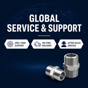 OEM ODM MS SS316 SS304 SS302สแตนเลสสตีลอ่อนขนาด1/4นิ้ว<span class=keywords><strong>5</strong></span>/8นิ้วอะแดปเตอร์เชื่อมต่อหัวนมหกเหลี่ยมเกลียวตัว<span class=keywords><strong>ผ</strong></span>ู้ข้อต่อท่อ - Product Image 6