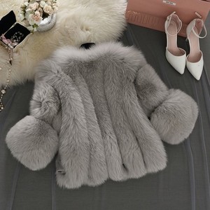 Abrigos y Chaquetas para Mujer, Abrigo de Piel Sintética, Venta al por Mayor, Moda Coreana, Casual, Invierno, Color Sólido, Gabardina <span class=keywords><strong>Larga</strong></span> T/T - Product Image 3
