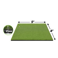5ft X 4ft Golf Strike Mat Swing Training Frapper Mat Outdoor Driving Rang Golf Mat Disponible pour la personnalisation