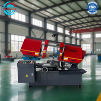 Scie à ruban horizontale semi-automatique pour la découpe des métaux G4038, pince hydraulique, moteur 3,0 kW, capacité de coupe 380 mm, manuelle, haute précision
