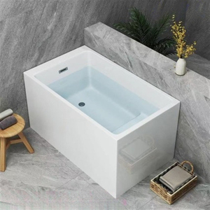 <span class=keywords><strong>Vasca</strong></span> <span class=keywords><strong>da</strong></span> <span class=keywords><strong>bagno</strong></span> autoportante in acrilico, piccola <span class=keywords><strong>e</strong></span> profonda, stile giapponese, mini quadrata per adulti, popolare con temperatura costante - Product Image 2